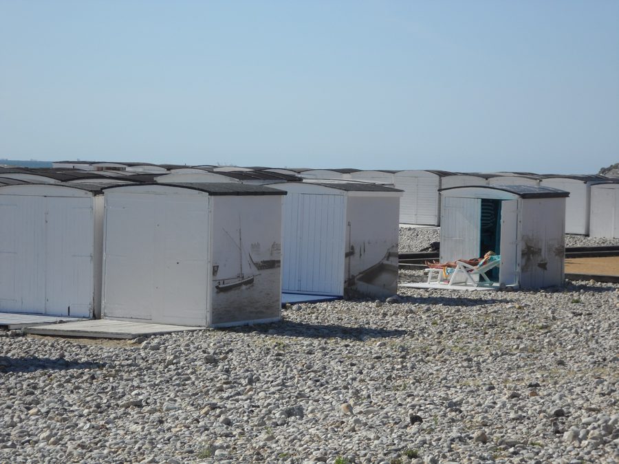 Les cabanes de la plage du Havre